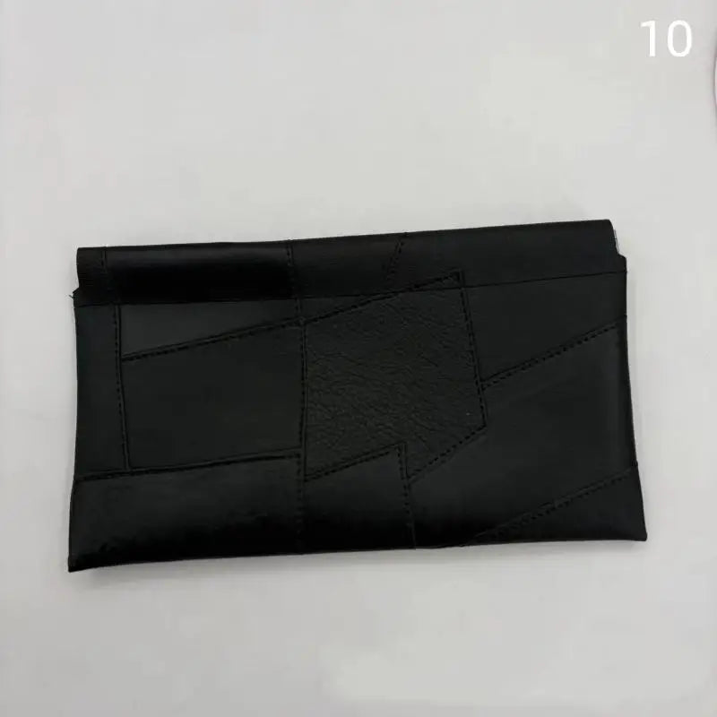 Portafoglio in Pelle PU con Chiusura Automatica, Porta Passaporto, Patente e Documenti, Custodia per Cavi e Auricolari, Portamonete