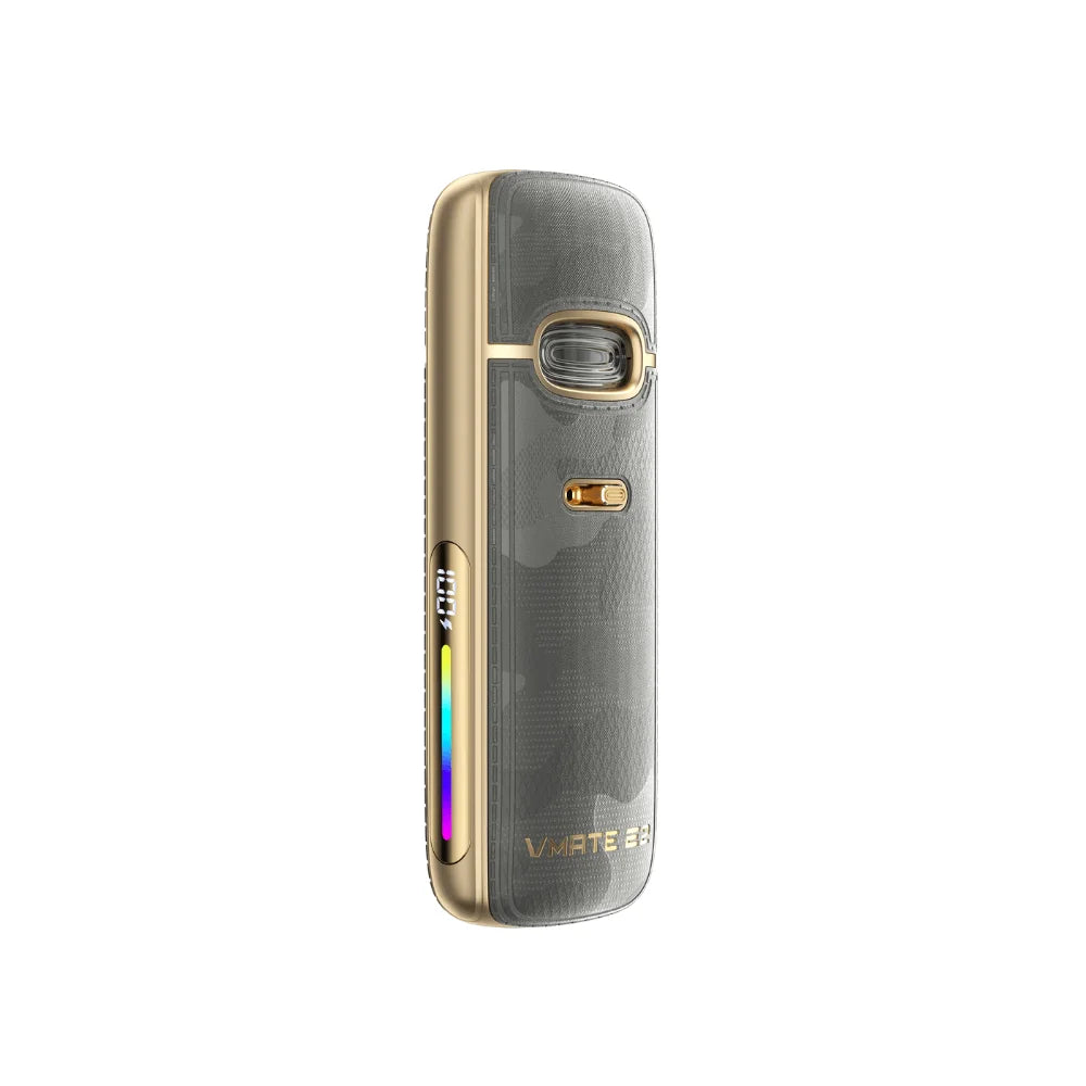 Kit pod ufficiale VOOPOO Vmate E2 MTL Vaping 30W Barra luminosa dinamica Sigaretta elettronica Vape con vaporizzatore a batteria da 1500 mAh