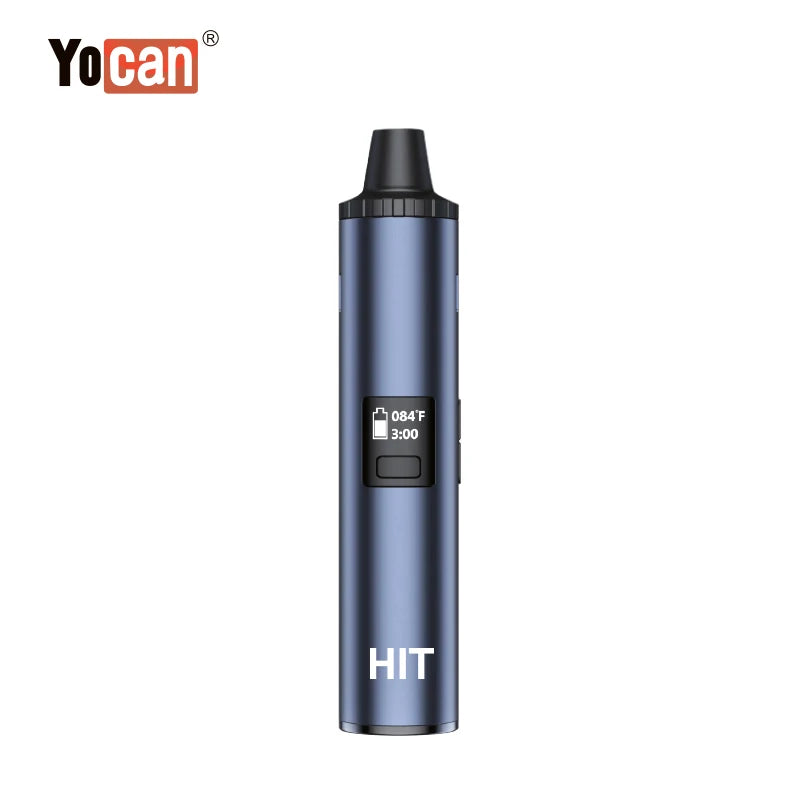 Originale Yocan Hit Kit vaporizzatore per erbe secche E Cigs Type-C OLED 1400mAh camera di riscaldamento in ceramica Herbva Xmax Vane Herbal Vape Pen