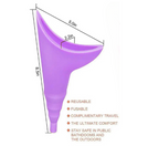 Urinale Portatile Per Donne All Aperto In Silicone Medico