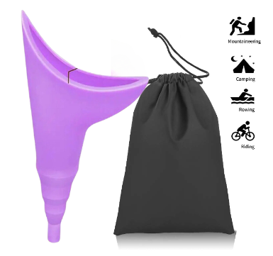 Urinale Portatile Per Donne All Aperto In Silicone Medico