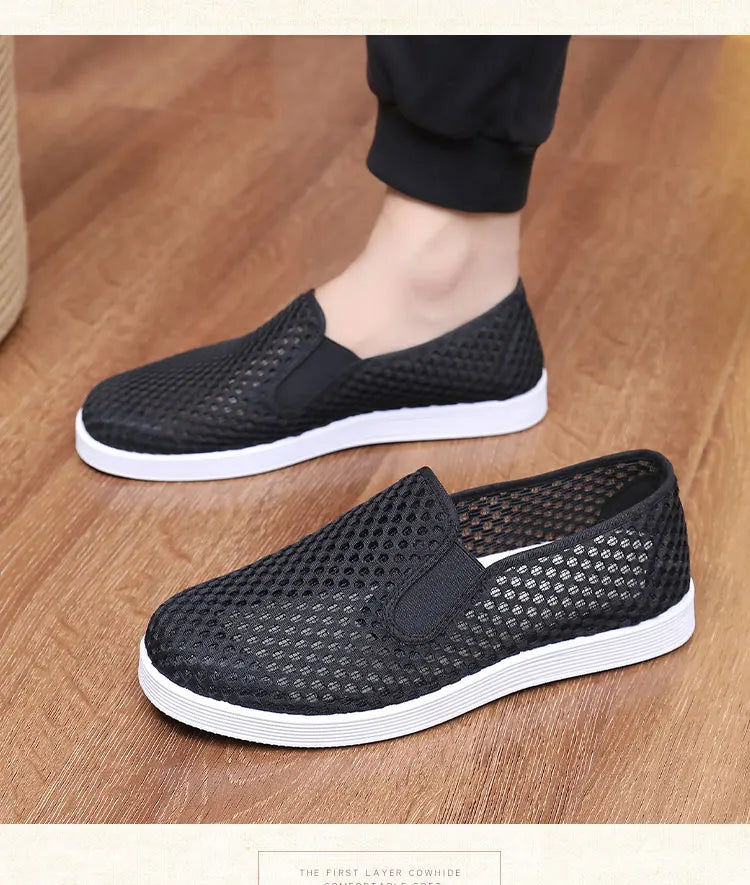Scarpe da ginnastica casual da uomo estive in mesh traspirante leggero economiche scarpe da spedizione gratuite