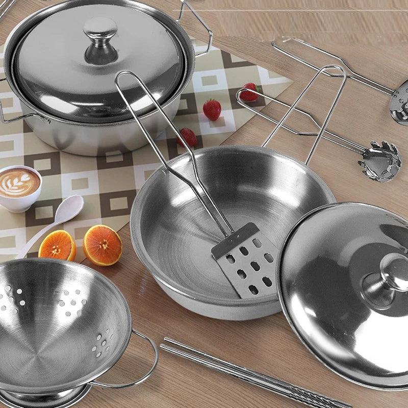 Set da cucina Fai finta di giocare Giocattolo da cucina simulato Set da gioco di ruolo per bambini Set da cucina Regalo educativo per bambini Ragazze Ragazzo