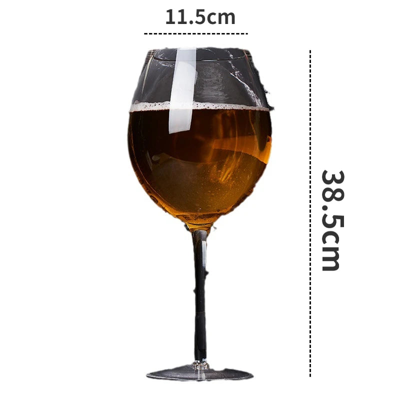 Parodia creativa di bicchieri da birra grandi da 3200 ml di bicchieri da vino di grande capacità Bicchieri alti giganti