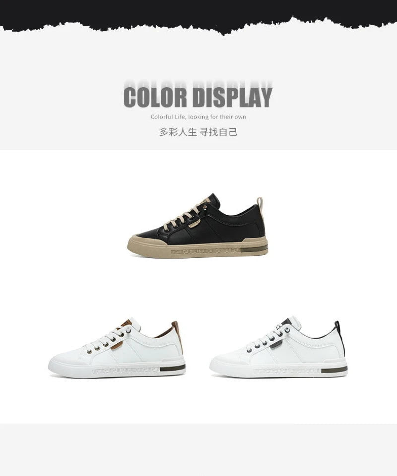 Nuove Sneakers Casual da Uomo a Profilo Basso, Stile Coreano, Versatili, Comode, Leggere, con Suola Morbida e Piattaforma per l'Uso Quotidiano