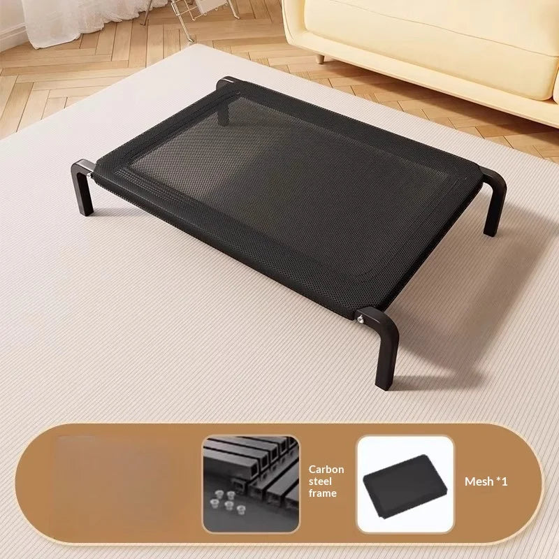 Cuccia Rialzata per Cani per Tutte le Stagioni, da Esterno e Interno, Impermeabile, Anti-Morso, Lettino Rialzato per Animali Domestici, per Cani Grandi e Piccoli, Accessori per Cani