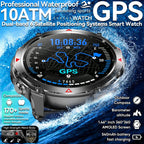 T-Rex 3 Pro Grado Militare AGPS Smart Watch 10ATM Impermeabile Dual-band GNSS Bussola Altimetro AMOLED Swim Sport Smart Watch da uomo