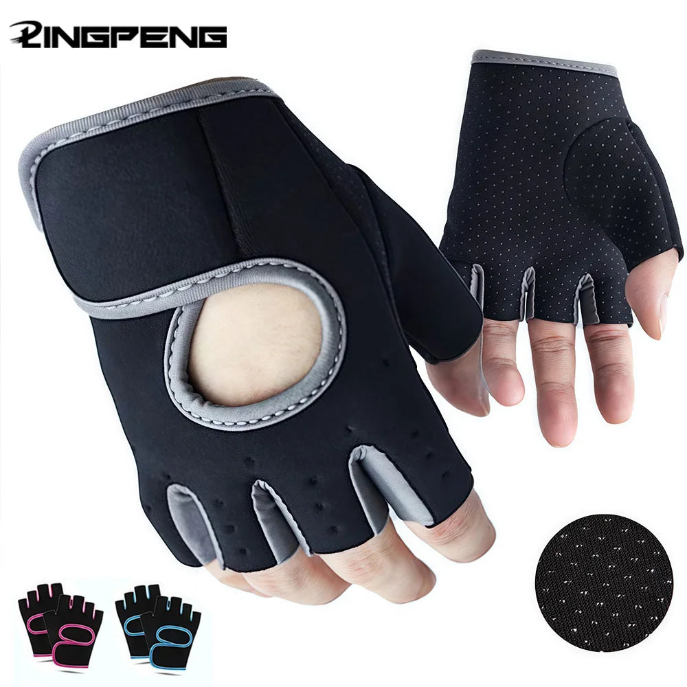 Guanti da palestra Guanti per sollevamento pesi fitness Body Building Training Sport Esercizio Ciclismo Sport Guanto da allenamento per uomo Donna