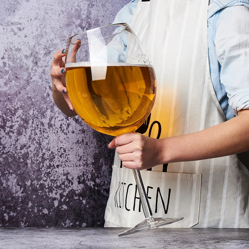 Parodia creativa di bicchieri da birra grandi da 3200 ml di bicchieri da vino di grande capacità Bicchieri alti giganti