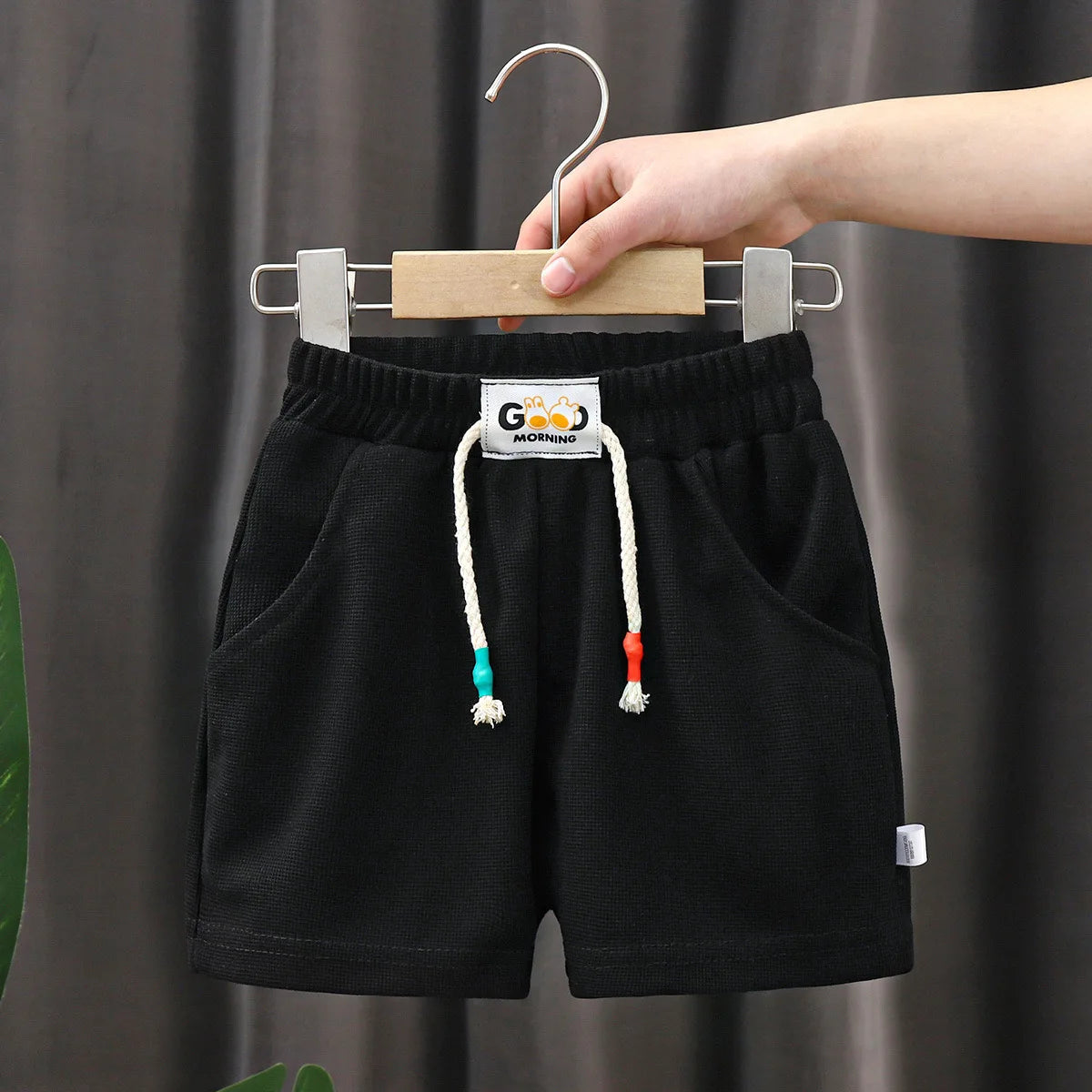 1 pz pantaloncini estivi per bambini ragazzi ragazze tinta unita corto bambino tinta unita pantaloni casual bambini pantaloni corti abbigliamento sportivo capispalla