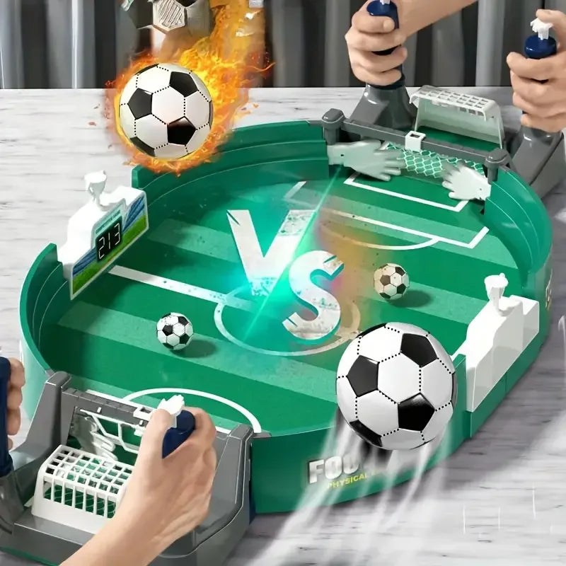 Calcio Balilla da Tavolo, Gioco di Calcio per Due Giocatori, Gioco Interattivo Genitore-Figlio, Calcio da Tavolo