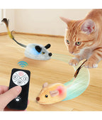 Giocattolo Interattivo Per Gatti Con Mouse Mobile Rilevamento Automatico USB