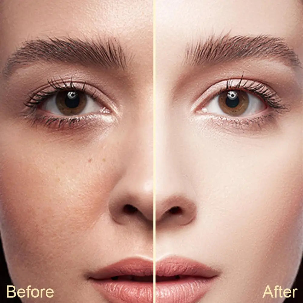 1/2 Pezzi 3 Colori Fondotinta Cushion Effetto Pelle Naturale, Correttore, Controllo Olio, Idratante, Crema Isolante, Bellezza, Effetto Pori Rimpiccioliti