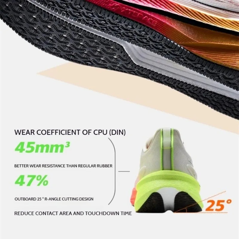 Scarpe da corsa da uomo Xtep 2000 km 3.0 2025 Scarpe da ginnastica da jogging da allenamento resistenti all'usura, leggere e ammortizzate primaverili 875119110032