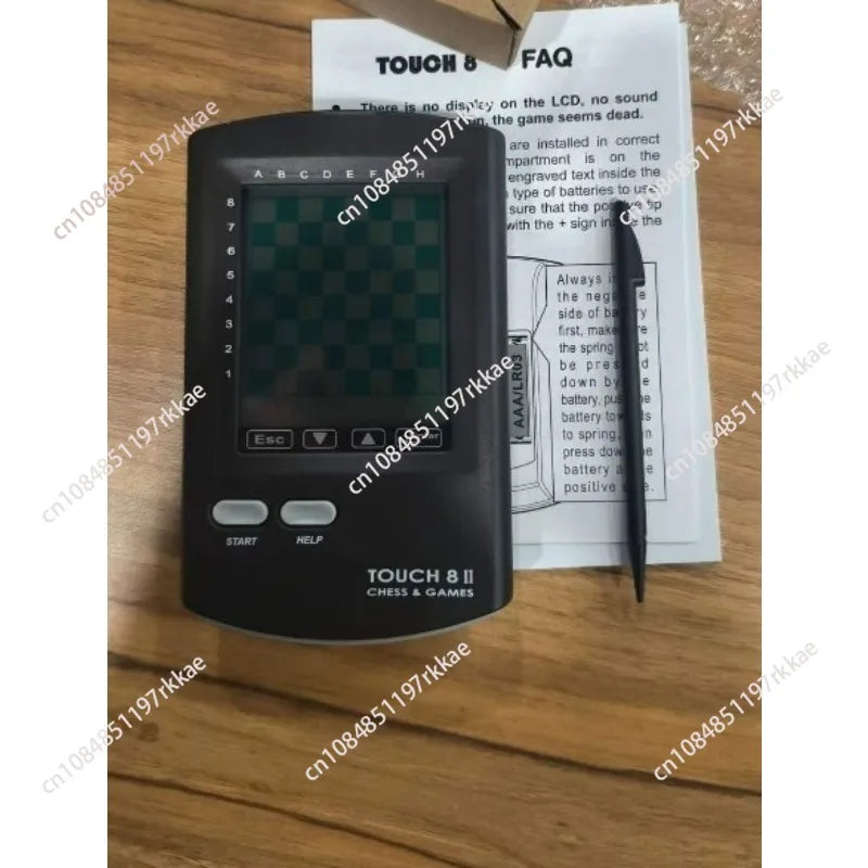 Set di scacchi con scacchiera elettronica intelligente AI per imparare e giocare a scacchi, regalo puzzle genitore-figlio