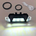 Fanale posteriore per bicicletta USB ricaricabile per mountain bike Luce posteriore per bici impermeabile Lanterna di avvertimento Lampada per bici