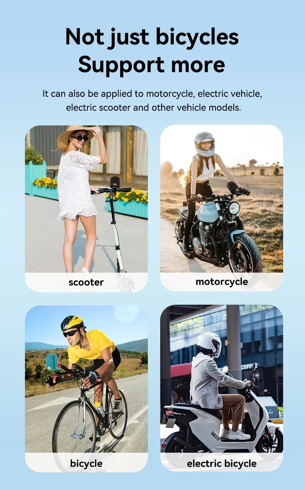 TG392 Mini altoparlante Bluetooth portatile per bicicletta da esterno Radio FM impermeabile Supporta altoparlante wireless per bicicletta subwoofer TWS/TF/AUX