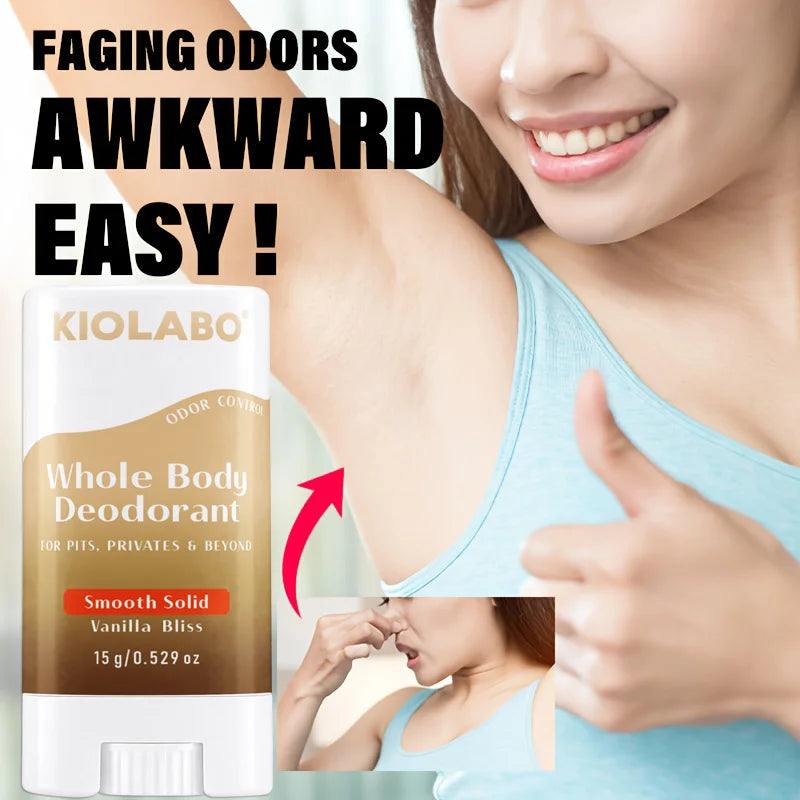 Deodorante portatile in stick per la cura del corpo, fragranza fresca, adatto per l'uso quotidiano, all'aperto, adatto sia per uomini che per donne
