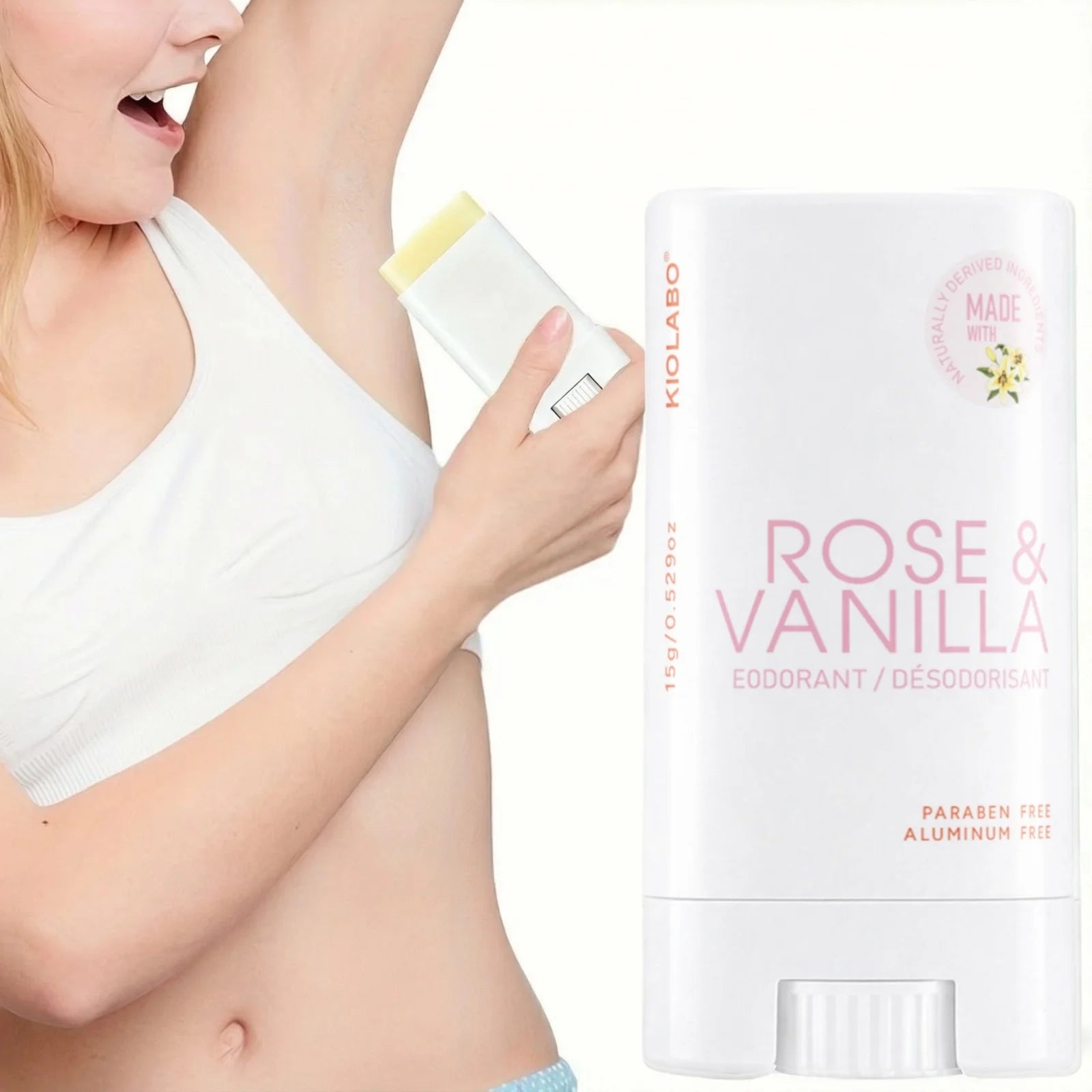 15g deodorizing cream, compact and portable, keeps fresh all day long, suitable for armpits/body/private parts, suitable for dai