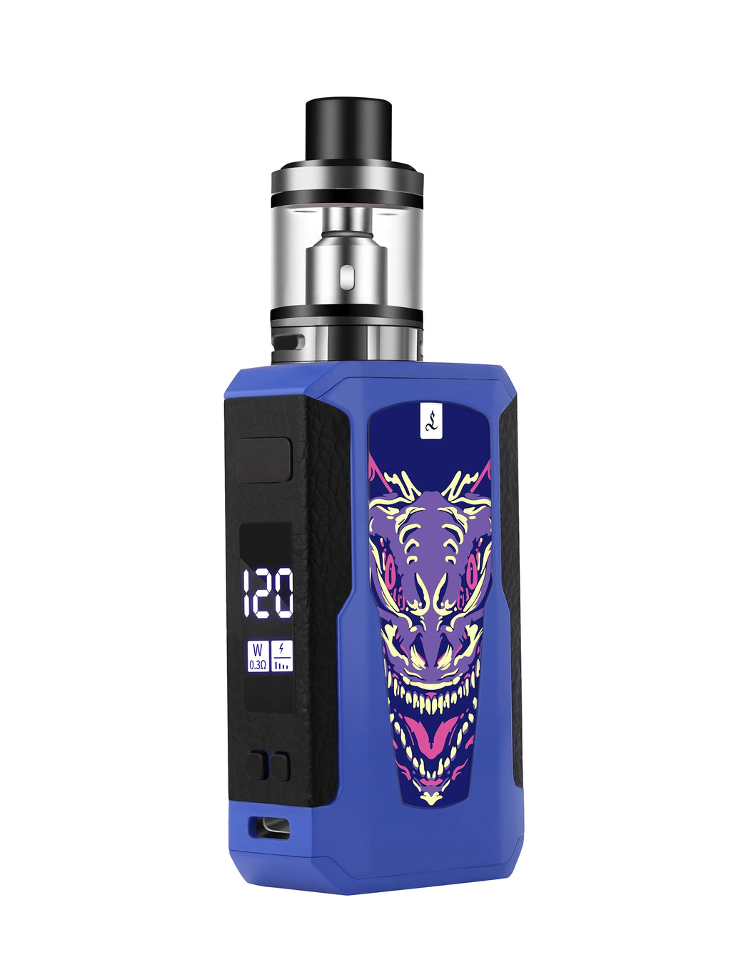 Sigarette elettroniche Vape Pen Smoke 120W Box Mod Kit 1800mah 2.5ml Atomizzatore Schermo OLED Sigaretta elettronica Vaporizzatore Vaper Shisha Ecig