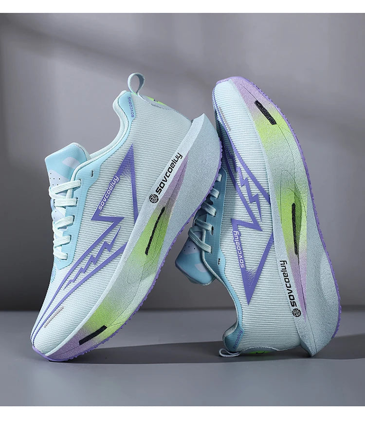 Scarpe da corsa Carbon Board Specialità Maratona Uomo Sport Traspirante Leggero Donna Comodo Atletico Scarpe da ginnastica antiscivolo