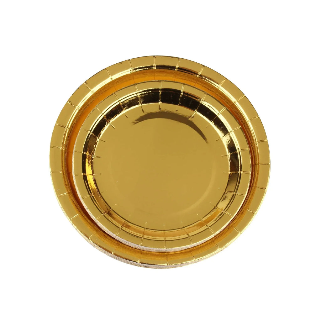 Stoviglie Usa E Getta Oro Rosa Argento Metallizzato Piatti Di Carta Bicchieri Brillanti Decorazioni Eleganti Per Festa Di Compleanno Adulti Matrimonio Addio Al Nubilato Baby Shower Set Feste