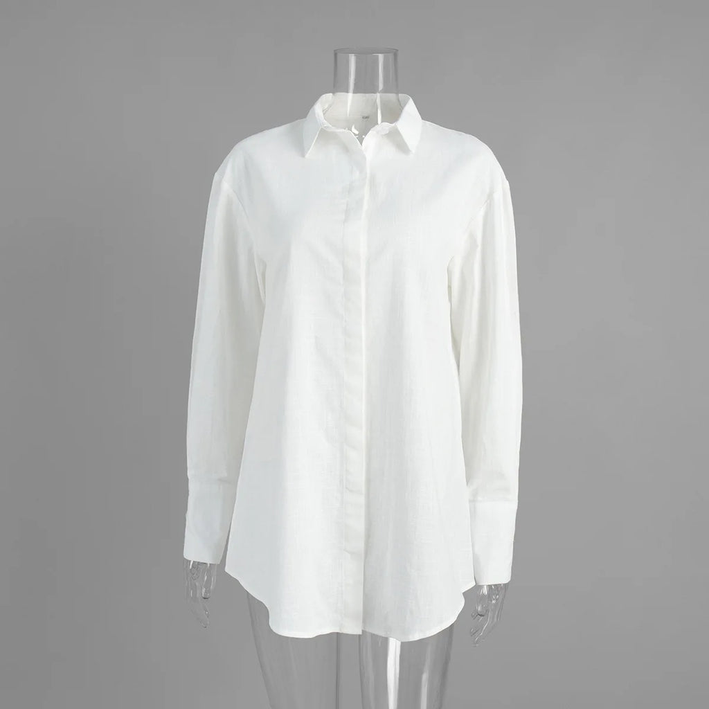 Abito chemisier casual da donna tinta unita con lacci, estivo, con risvolto, maniche lunghe, bottoni, mini abito plissettato, copricostume da spiaggia, outfit per vacanze 2026