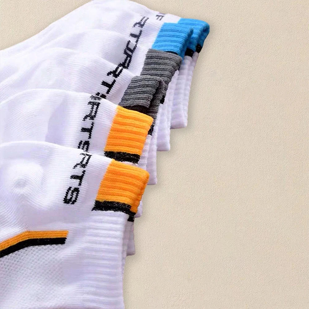 5 paia di calzini estivi da uomo alla moda alla moda semplici versatili calzini alla caviglia da uomo comodi calzini Casual traspiranti leggeri
