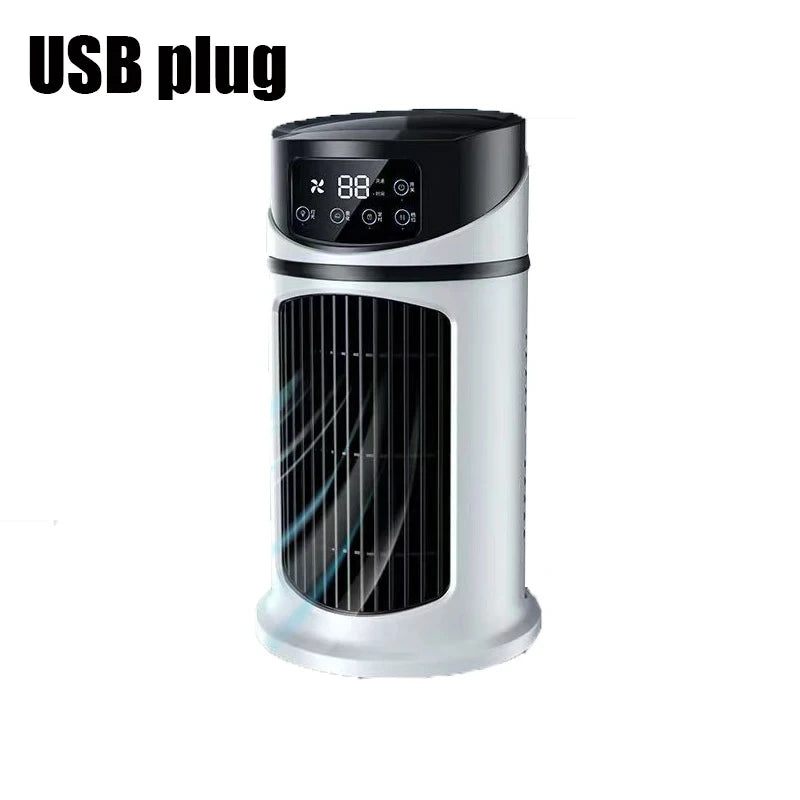 Mini condizionatore d'aria portatile, ventilatore rinfrescante ad acqua, climatizzatore per ufficio, condizionatore d'aria mobile