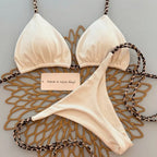 Bikini Leopardato Donna Perizoma – Costume da Bagno Sexy Mare