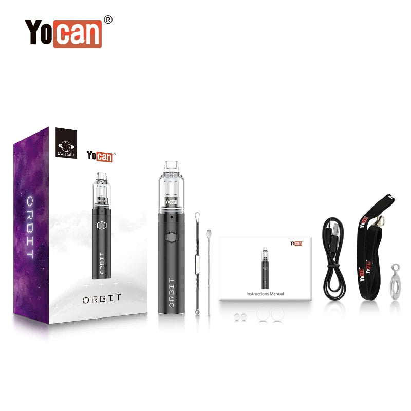 Originale Yocan Orbit Kit 1700mAh Inbuild batteria tensione regolabile Type-C ricarica sigaretta elettronica anello appeso staccabile
