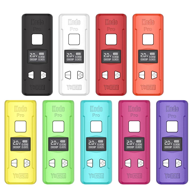 1-5pcs Originale Yocan Kodo Pro Batteria Vape Pen 400mAh 510 Filo 10s Preriscaldare Schermo OLED Sigaretta Elettronica Per 510 Cartuccia