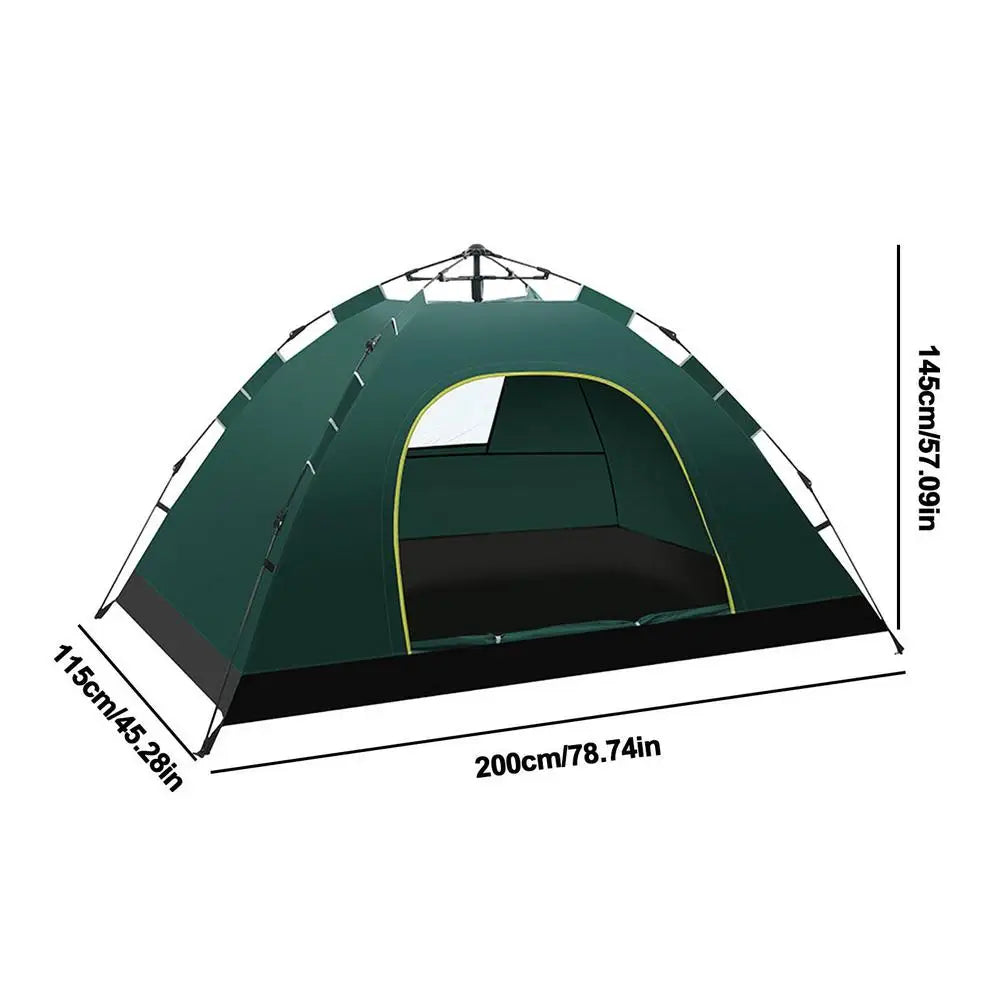 Tenda Pop Up 1-2 Persone Impermeabile Leggera E Veloce Per Campeggio