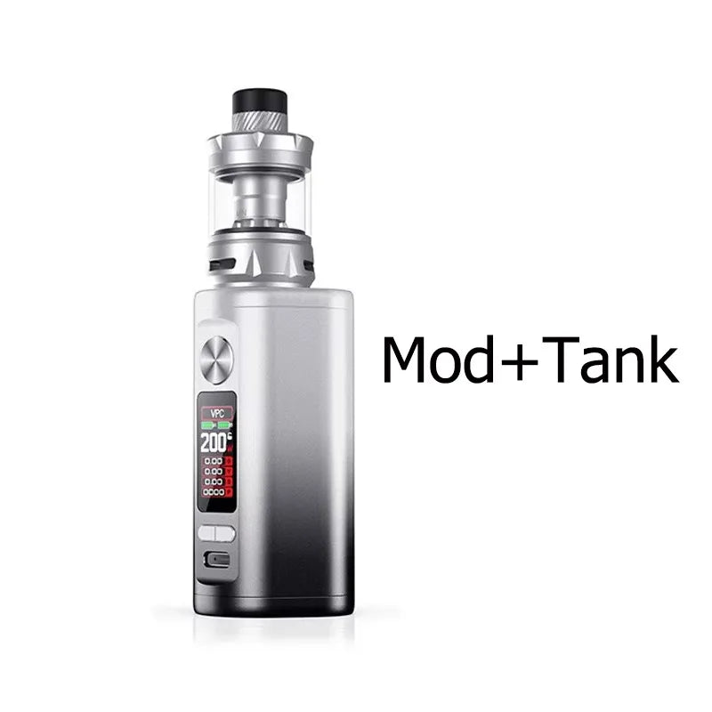 Kit originale Hellvape Hell200 Uscita 5-200 W Display LCD filettato 510 Serbatoio da 5 ml 7 modalità di uscita tramite batteria 18650 Sigaretta elettronica