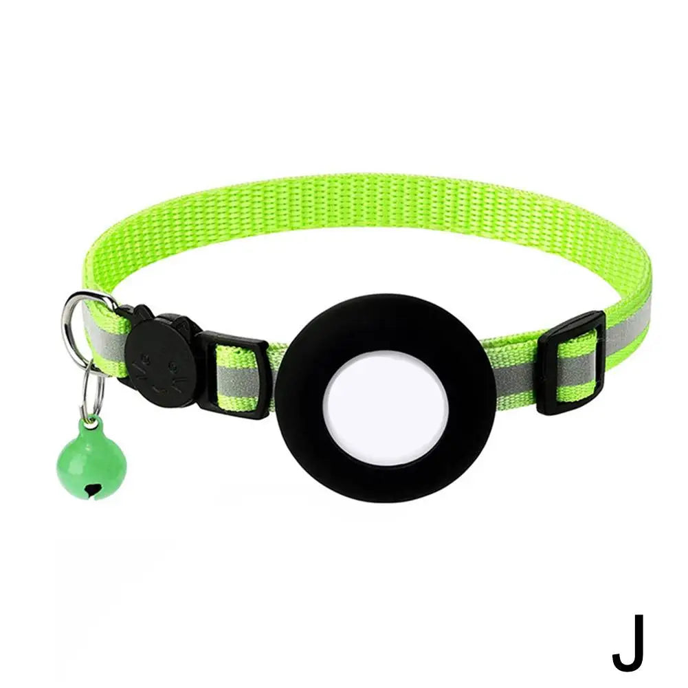 Air Tag Case Collar for Cats with Protective Case Tracker Anti Lost Positioning Reflective Dog Collars Pet Accessories