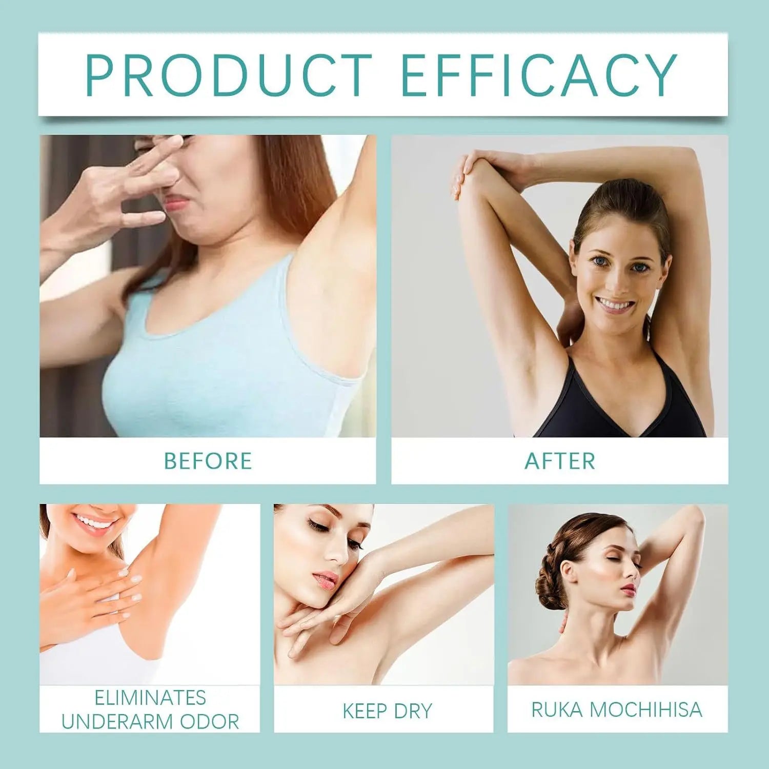 Spray per la rimozione degli odori delle ascelle Aroma a lunga durata Deodorante per il sudore delle ascelle Idratante Cura del corpo Deodorante rinfrescante Spray 30ml