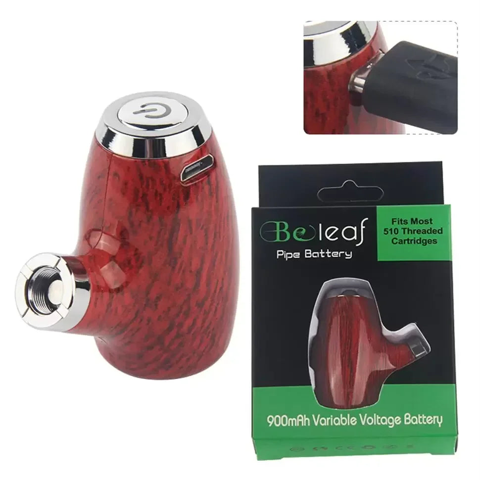 E Pipe Vape KY32 Batteria per sigaretta elettronica 900mAh 510 Filettatura Preriscaldamento Tensione variabile Fumo Mod per cartucce d'olio spesse