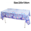 Set di stoviglie usa e getta per la decorazione della festa di compleanno della sirena piatti per la coda della sirenetta forniture per feste a sirena per ragazza decorazioni per matrimoni