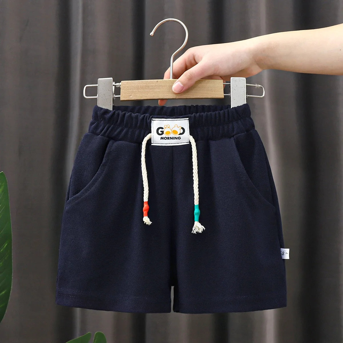 1 pz pantaloncini estivi per bambini ragazzi ragazze tinta unita corto bambino tinta unita pantaloni casual bambini pantaloni corti abbigliamento sportivo capispalla