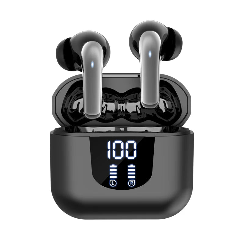 Traduzione istantanea in 144 lingue 2025 nuovi auricolari Bluetooth transfrontalieri con vero display digitale wireless,