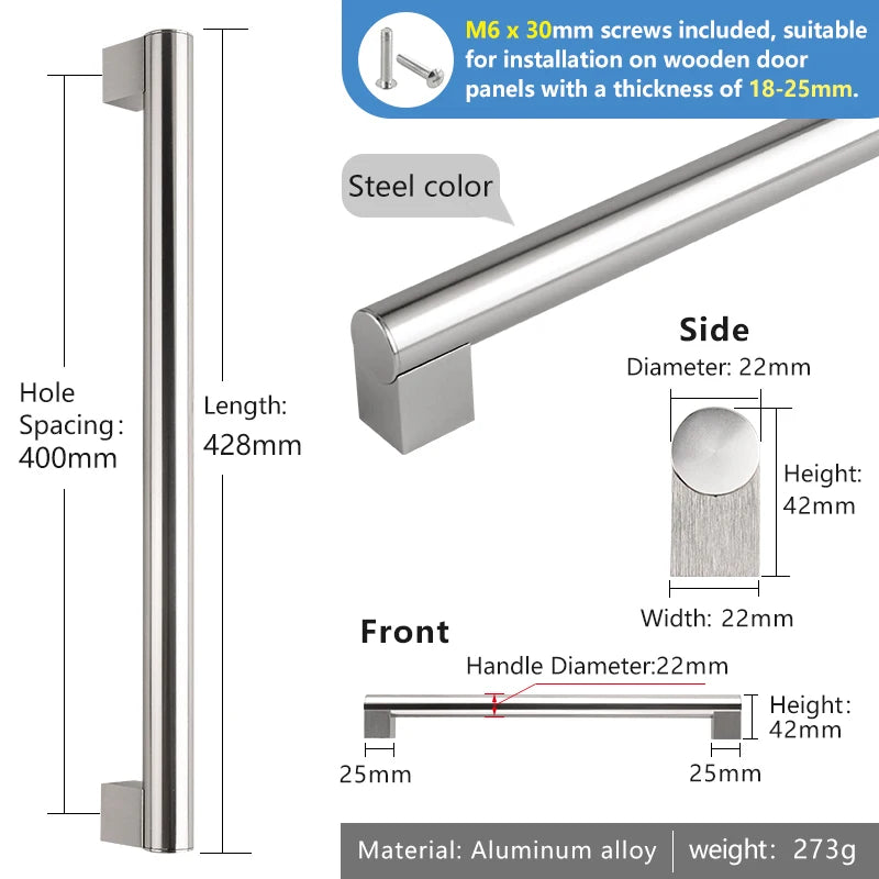 Cabinet door oven dishwasher extended handles refrigerator kitchen drawer pulls disinfection cabinet pull-out basket rod handle