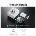 TELESIN Custodia Impermeabile 45M per DJI Osmo Action 3 4 5 Pro Subacquea