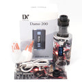 200W Vape Dead Rabbit 3 RTA Box Mod Vaper Kit Sigaretta elettronica 4400mah Batteria Schermo OLED 3.0ml5.5ml Kit vapore a doppia bobina
