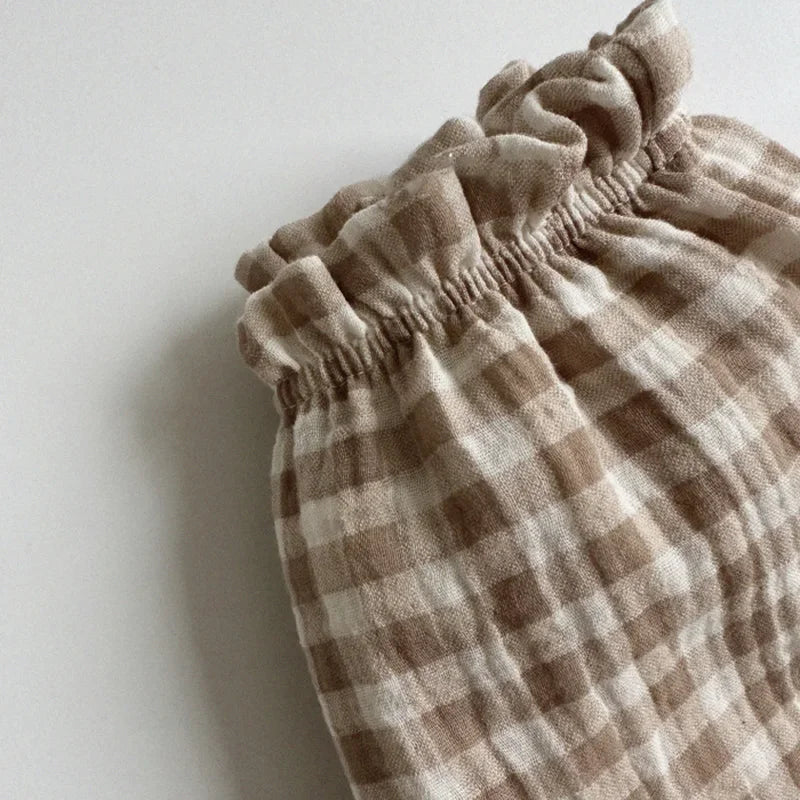 MILANCEL estate bambino pantaloni Casual 0-3T ragazze carino sottile stampa orso pantaloni floreali bambini ragazzi pantaloni larghi resistenti alle zanzare