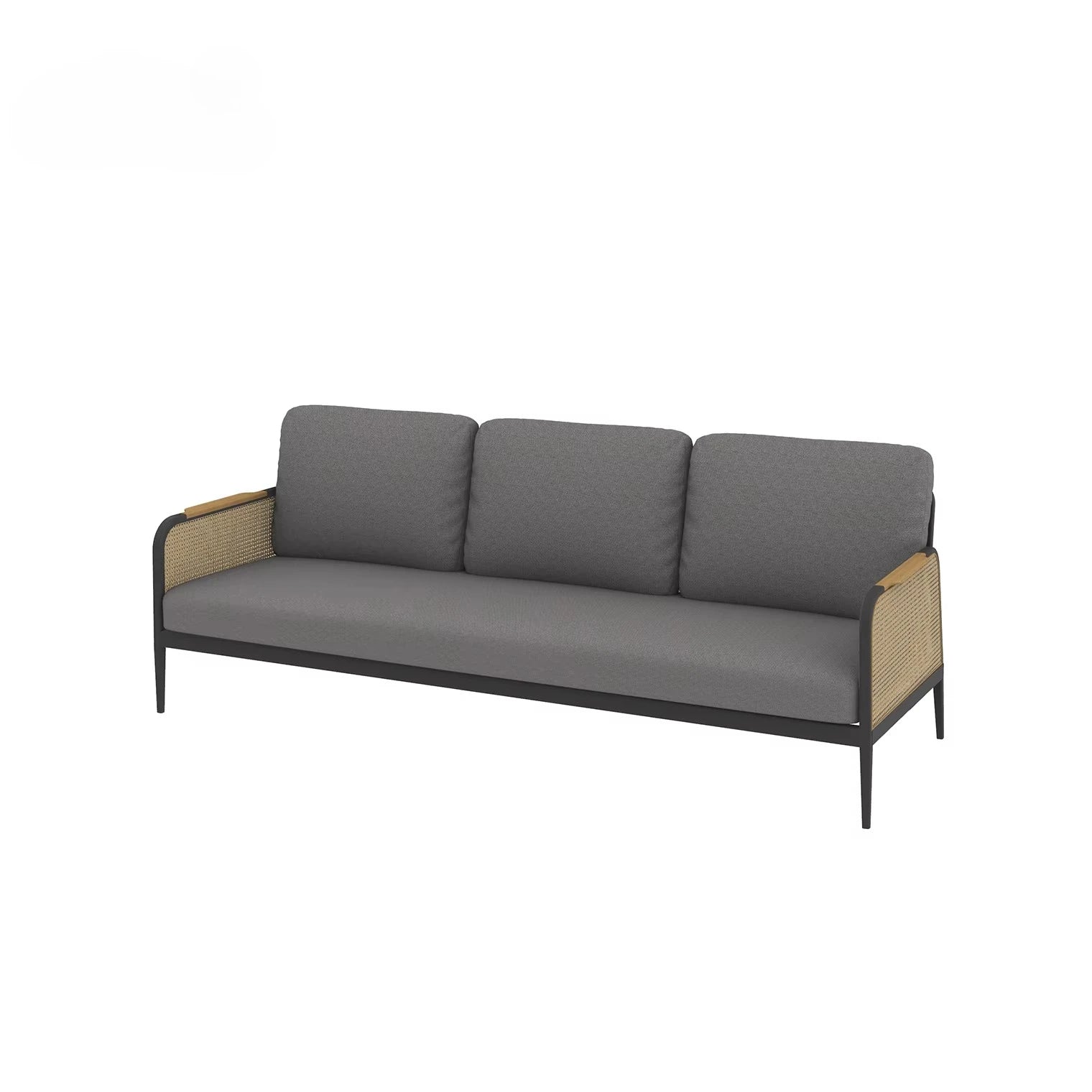 Mobili da salotto moderni Set da salotto per esterni Divano da giardino Mobili da giardino in rattan Set di divani da esterno