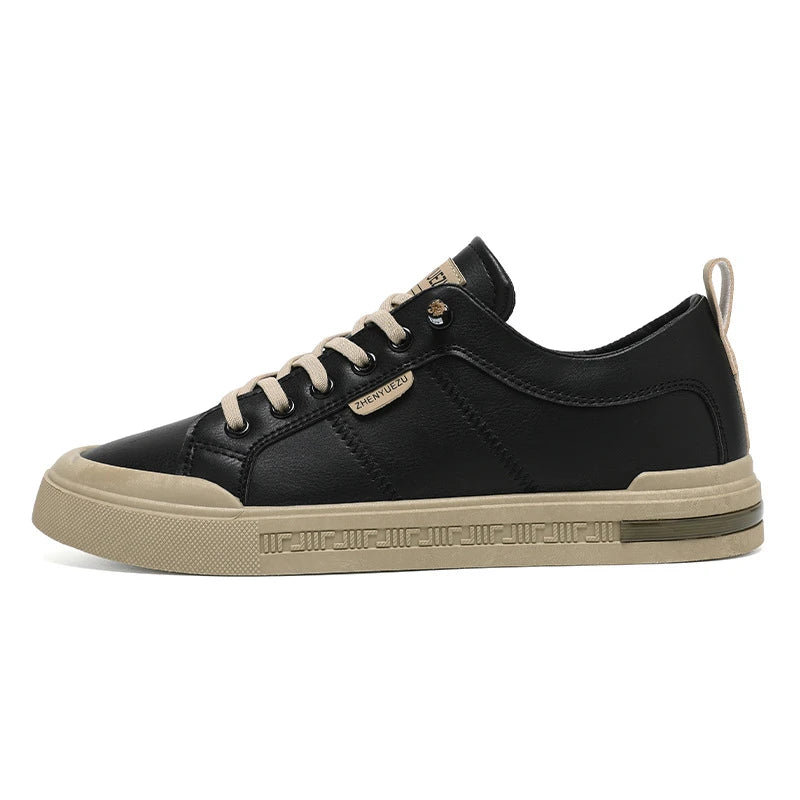 Nuove Sneakers Casual da Uomo a Profilo Basso, Stile Coreano, Versatili, Comode, Leggere, con Suola Morbida e Piattaforma per l'Uso Quotidiano