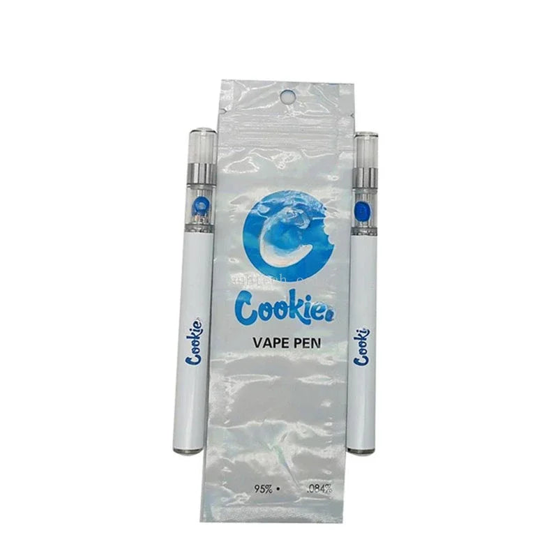5 pz 10 pz Cookie Vape Pen Kit 320 Mah 0.8 ml Bobina di Ceramica Cartuccia Vaporizzatore Penna Batteria Ricaricabile E Sigarette Fumo