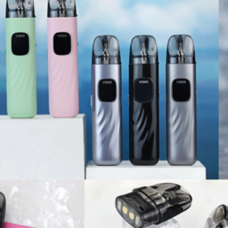 Hellvape Vsee One Pod Kit Vape Pen Batteria 1000mAh 30W 2ml Cartuccia 0.8ohm con Riempimento Laterale Sigaretta Elettronica