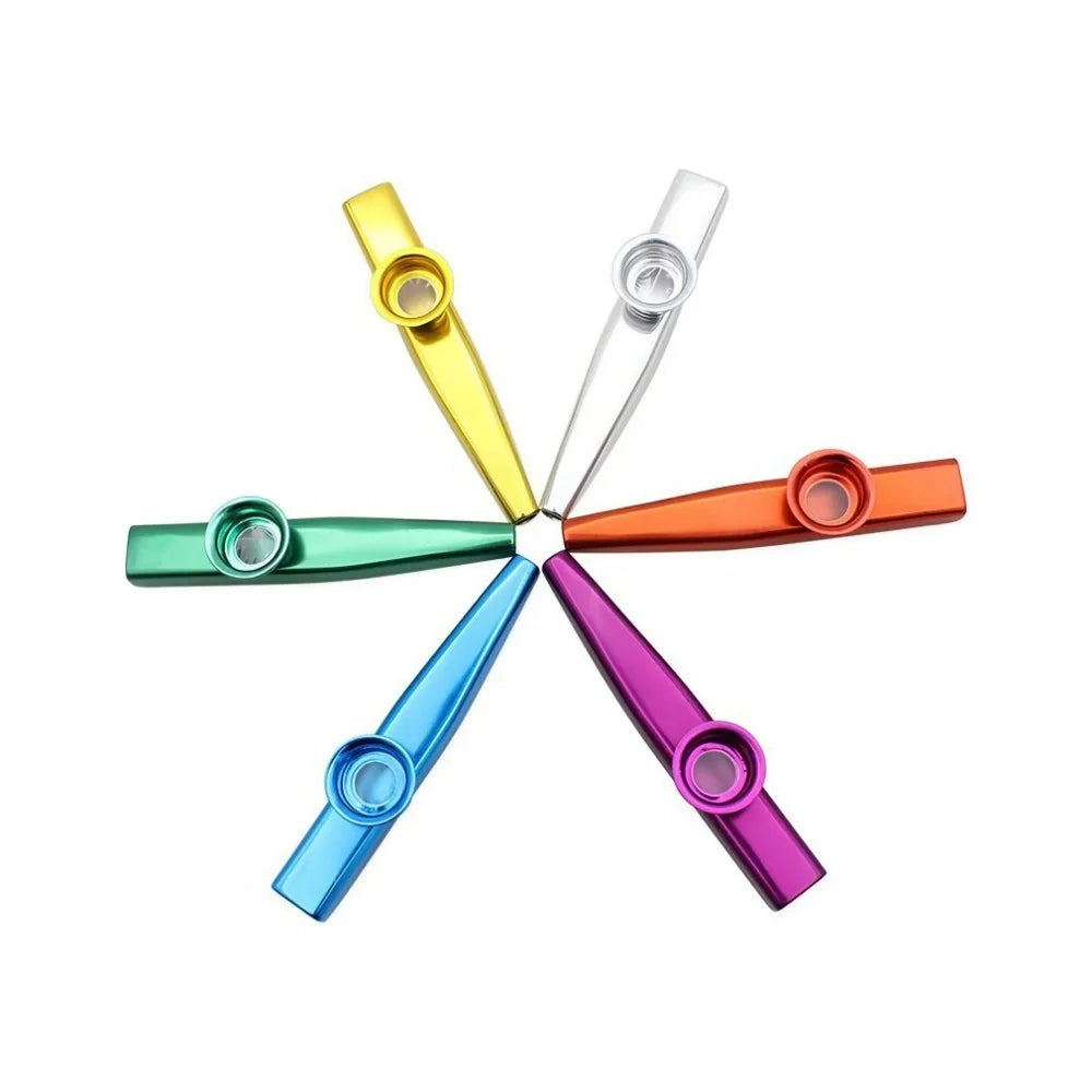 Design semplice leggero Kazoo lega di alluminio metallo per strumento per chitarra amanti della musica strumento strumento musicale strumenti