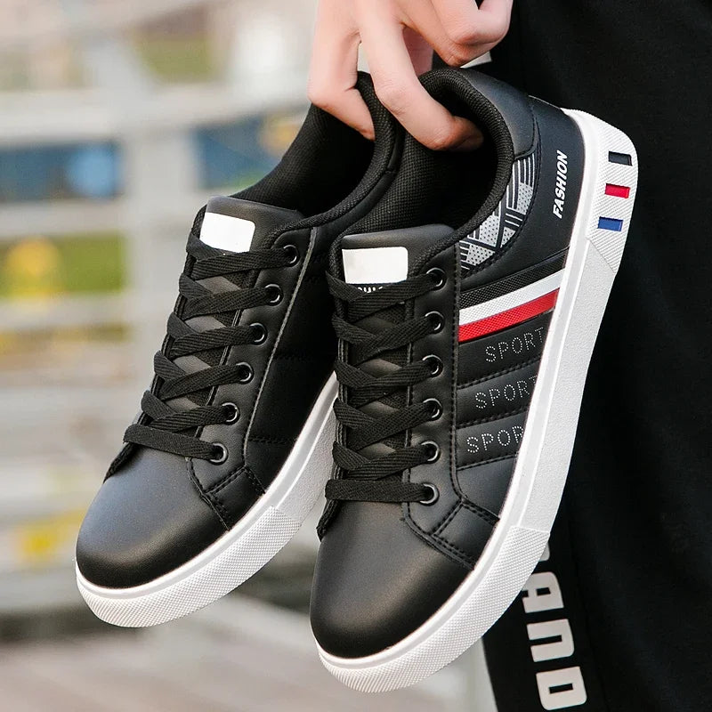 Sneakers Casual da Uomo 2026: Nuove Scarpe Bianche alla Moda con Lacci, Comode per Studenti, Sportive, Taglie Grandi, Vulcanizzate - Zapatillas De Hombre
